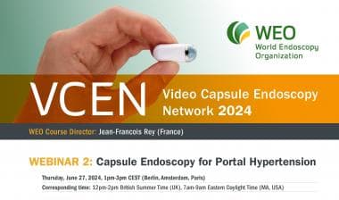 WEO VCEN Webinar 2: Capsule Endoscopy for Portal Hypertension