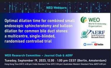 WEO Research Committee: Journal Club & AERF Webinar
